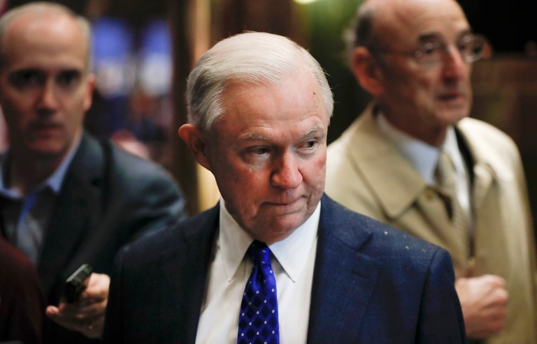Many Dems would like nothing better than to have the confirmation hearings for President-elect Trump's attorney general nominee Sen. Jeff Sessions resemble the 1986 battle in which the Alabama Republican was actually rebuffed as a judicial nominee. (AP Photo/Carolyn Kaster, File)