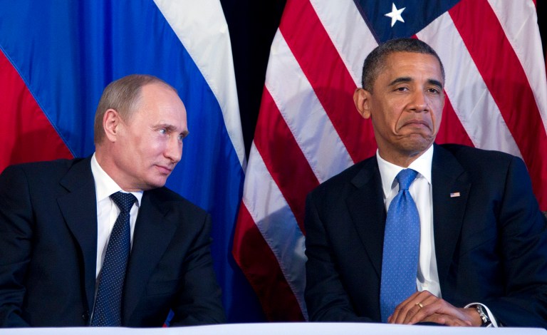 Russian President Vladimir Putin is a very clever man, but he wasn't internationally powerful until the United States gave him what he wanted during the Obama administration. (AP Photo/Carolyn Kaster)