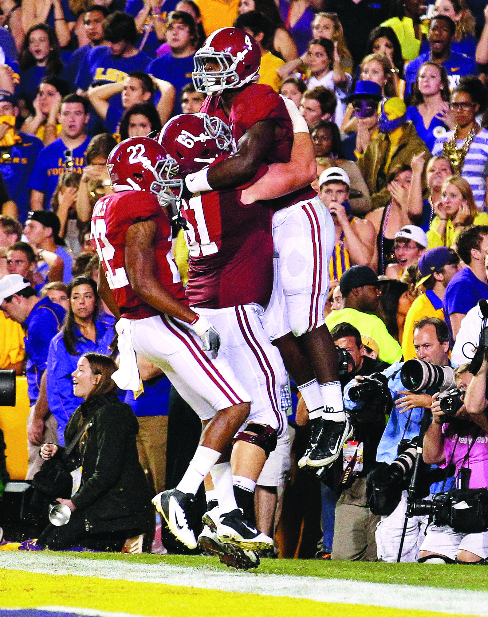 Only Alabama can stem Tide