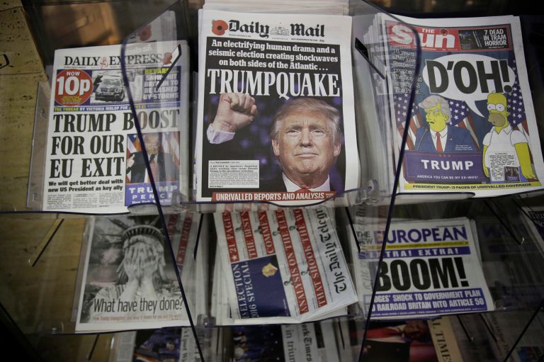 Considering the incoming president's penchant for exaggerations and flat-out lies, this simply won't do. (AP Photo/Matt Dunham)