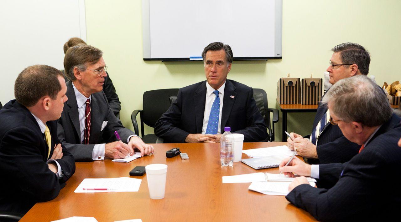 Transcript of our interview with Mitt Romney