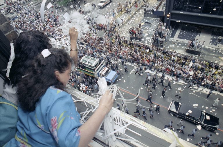 Death threats against Mandela in 1990 US trip