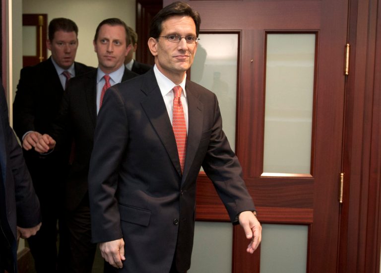 House Majority Leader Eric Cantor R-Va., told Fox News Sunday there is no schedule yet for the House to take up immigration. (AP File)