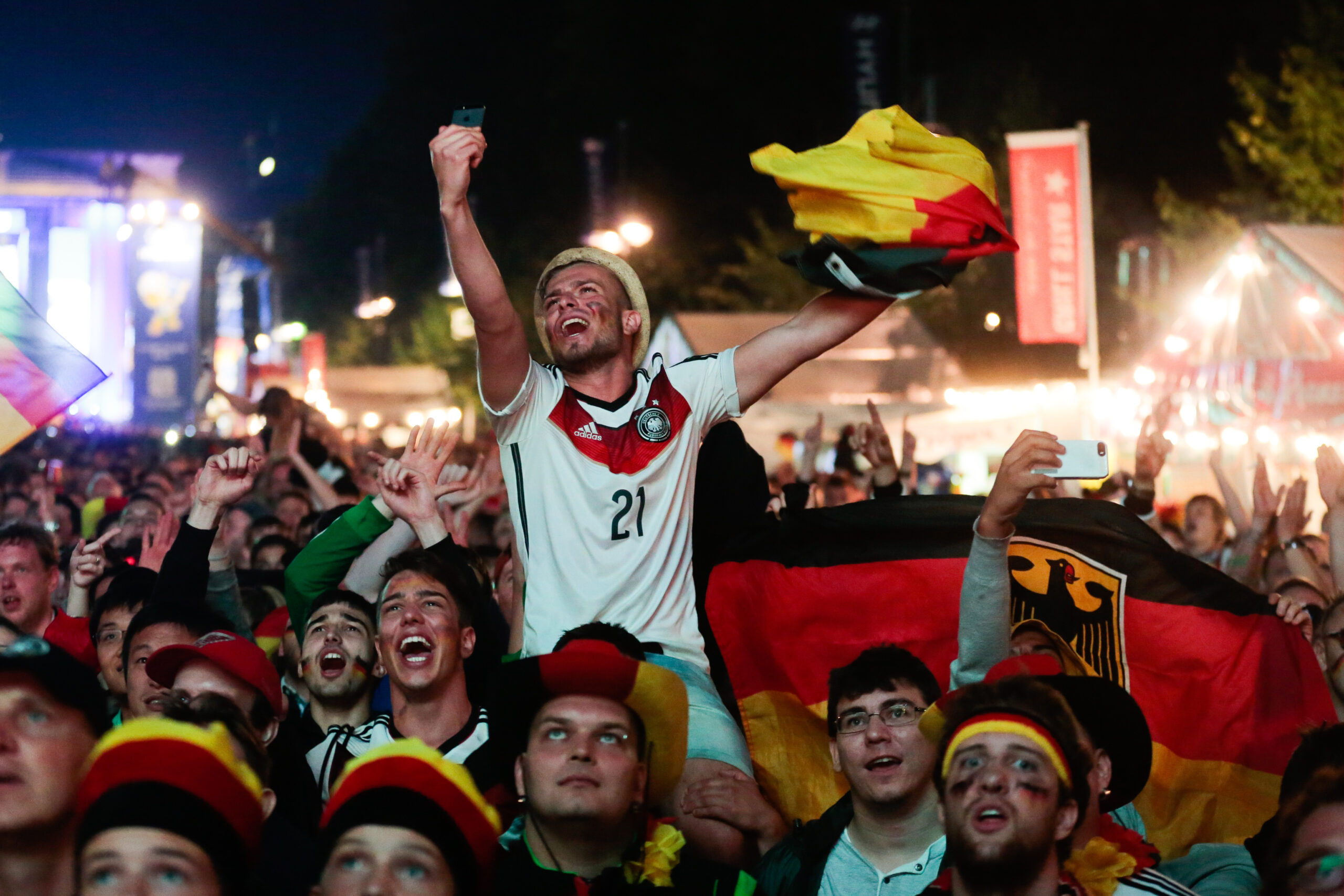 Germany’s World Cup party gets underway at home
