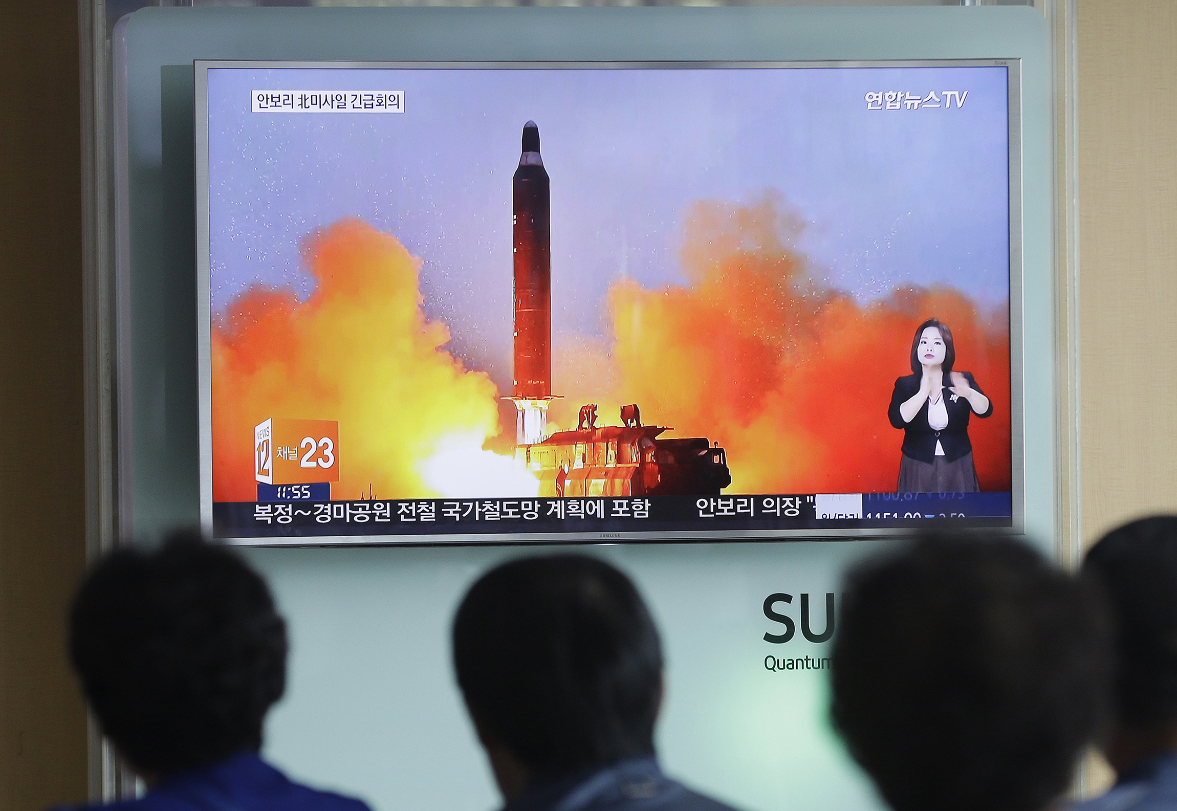 North Korea reportedly test-fires missile from sub