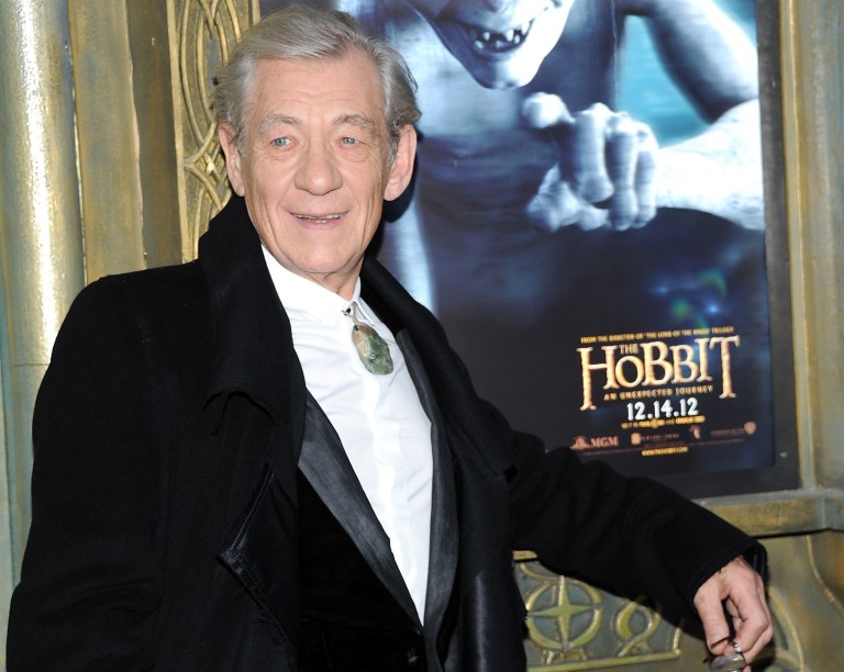   FILE - This Dec. 6, 2012 file photo shows Ian McKellen attending the premiere of his film, 