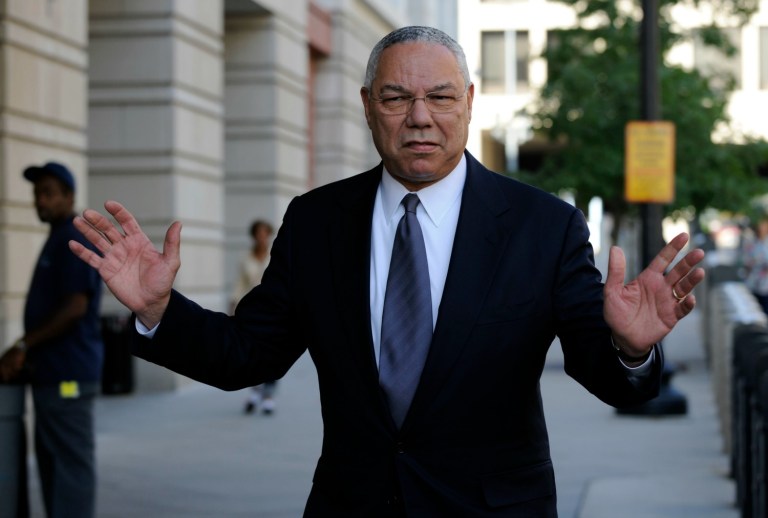 Former secretary of State Colin Powell labeled Donald Trump 
