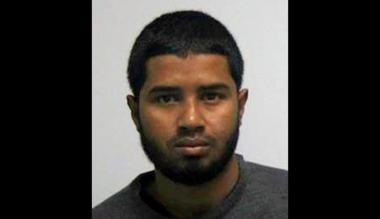 Akayed Ullah, the suspect in the explosion near New York's Times Square on Monday, has been charged with supporting an act of terrorism. (New York City Taxi and Limousine Commission via AP)