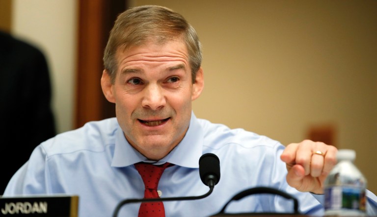 Rep. Jim Jordan, R-Ohio, said, 