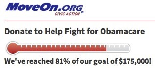 Liberals target skittish Democrats defecting on Obamacare