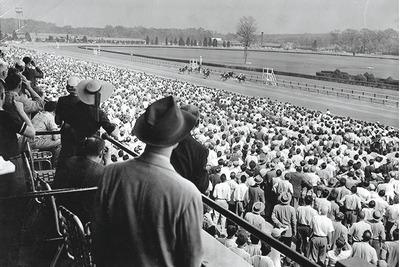 Photo courtesy of Laurel Park
Laurel Park, which is celebrating its 100th anniversary Saturday, drew crowds in excess of 50,000 to watch horse racing in its heyday.