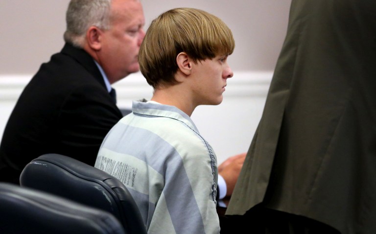 Jurors needed just three hours of deliberation on Tuesday to unanimously sentence convicted Charleston church shooter Dylann Roof to death. (Grace Beahm/The Post and Courier via AP, Pool)