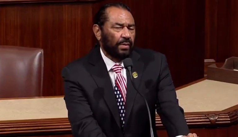 Rep. Al Green, D-Texas, and his former staffer Lucinda Daniels, are now 