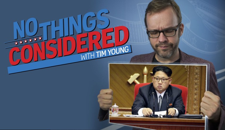 See today's stories broken down by comedian Tim Young on tonight's No Things Considered!