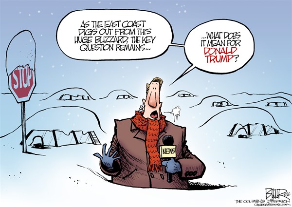 Editorial cartoon: But what does it mean for Donald Trump?