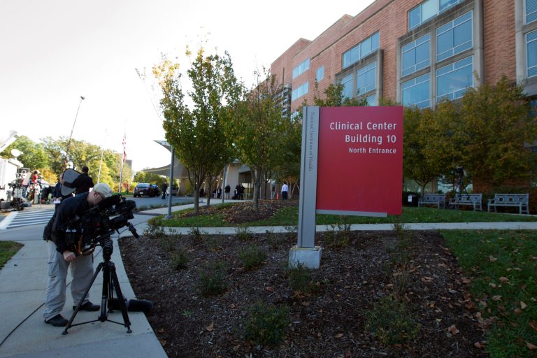 The National Institutes of Health Mark O. Hatfield Clinical Research Center in Bethesda, Md. (AP Photo)