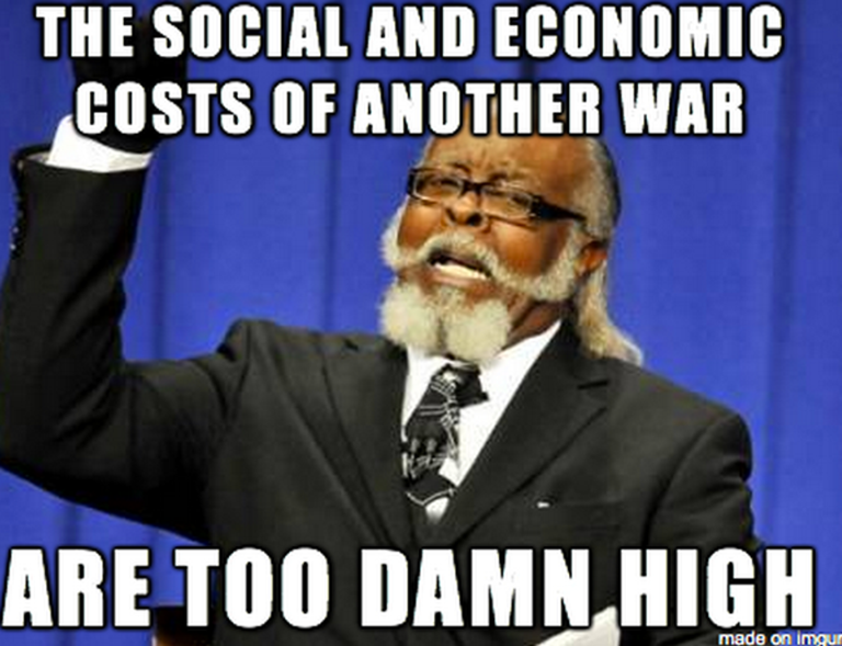 Monday meme: Cost of Syria