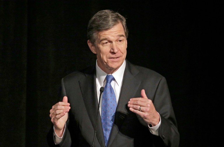 The last-minute battle over executive authority in North Carolina has attracted liberal outrage. (AP Photo/Chuck Burton, File)