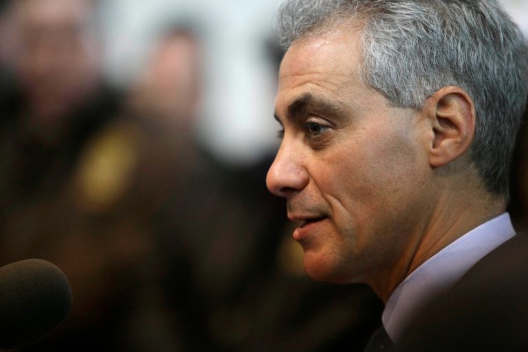 Rahm Emanuel said he wants the time to craft a new gun sales ordinance. (AP Photo/M. Spencer Green)