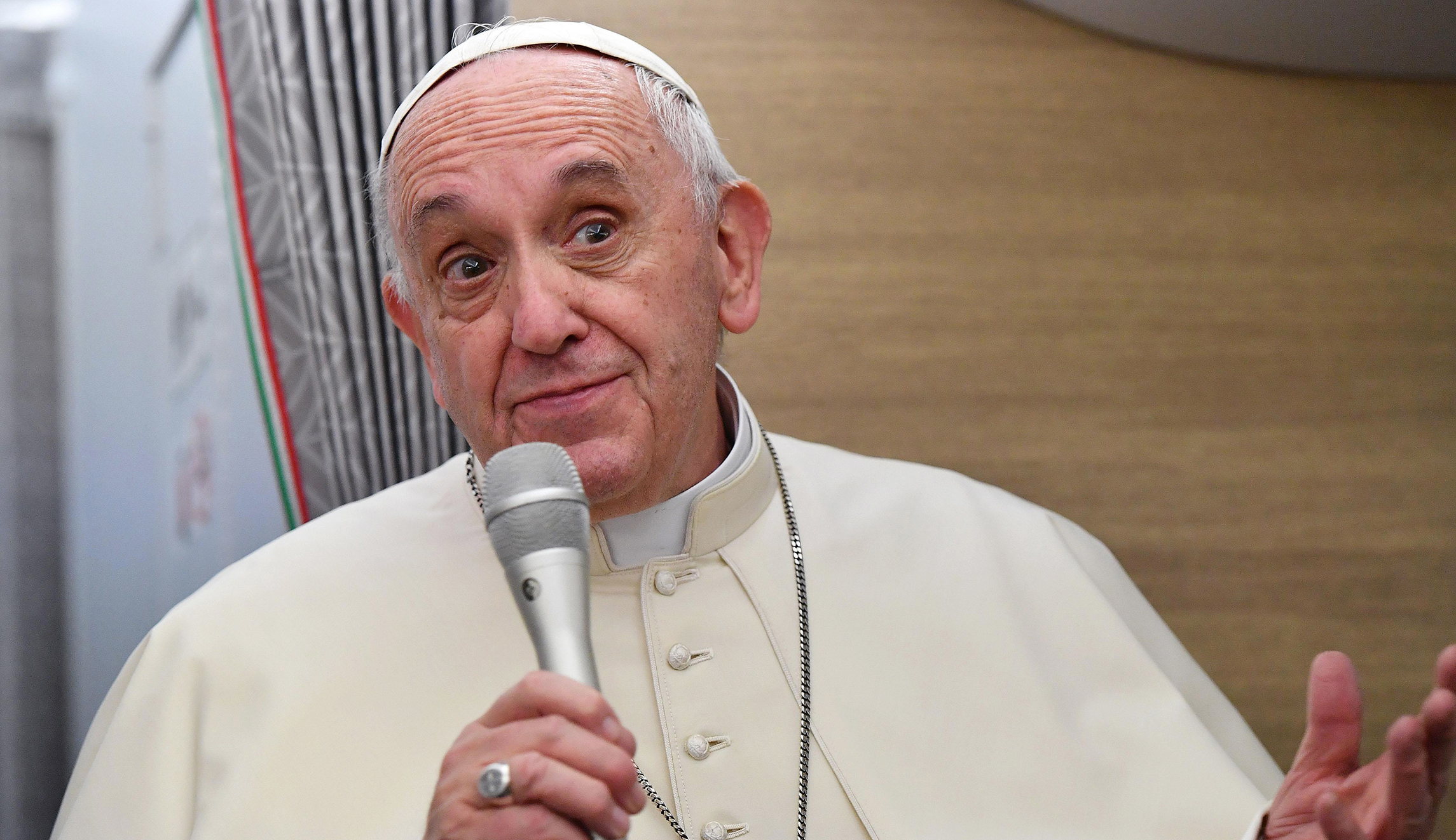 Pope Francis condemns fake news as a ‘sign of intolerant and hypersensitive attitudes’
