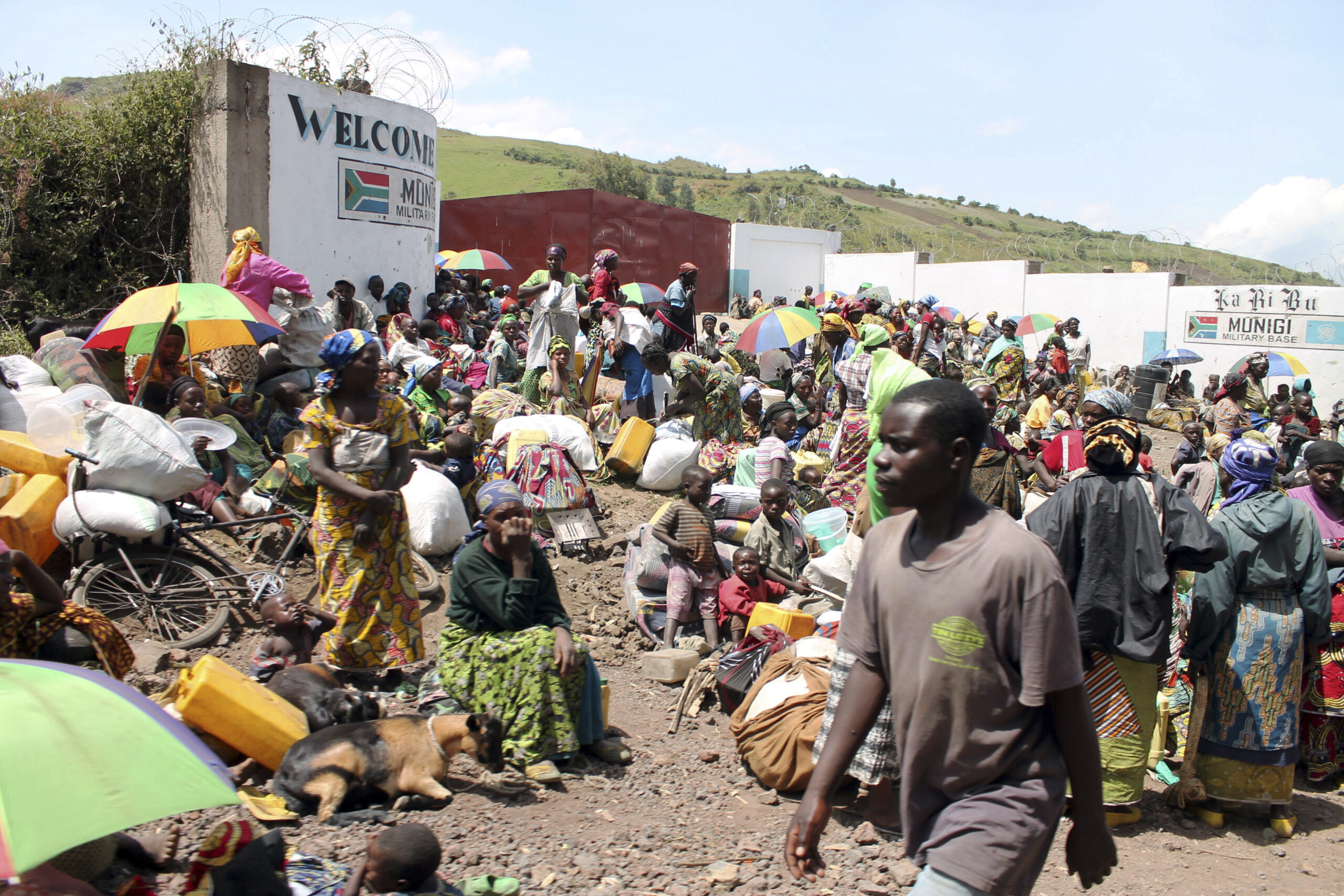 Congo fighting persists as UN chief arrives