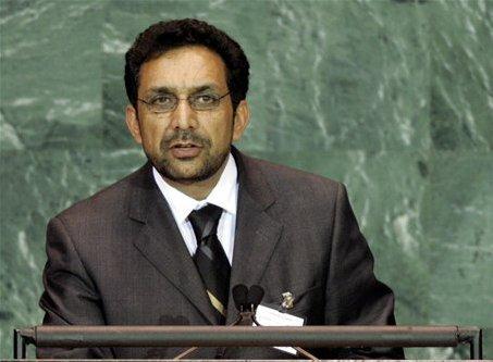 Afghanistan's then-Vice President Ahmad Zia Massoud pictured Thursday, Sept. 15, 2005 at the United Nations. Massoud discussed his Northern Alliance's plans to renew its struggle with the Taliban insurgency as American forces begin to withdraw with The Washington Examiner during a meeting at his heavily guarded compound in Kabul.