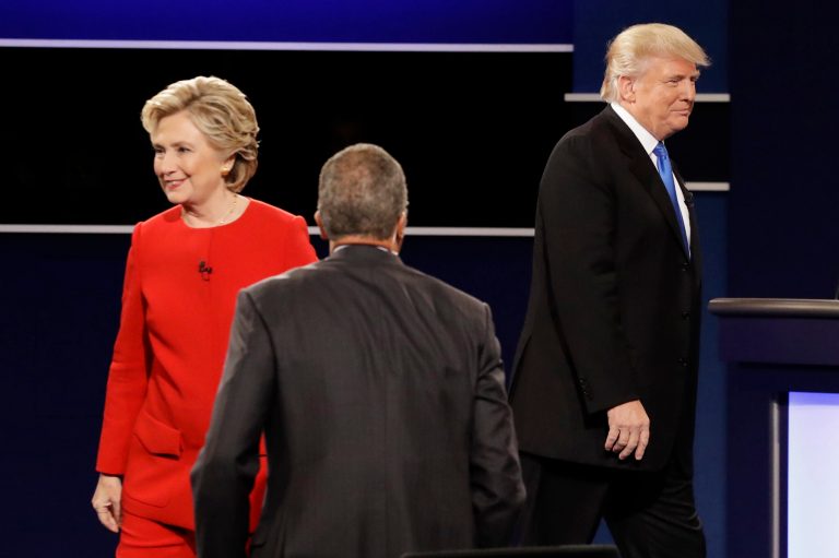 Hillary Clinton is backed by 42 percent of likely Virginia voters, which is a 1-point gain since the last poll ahead of last week's first presidential debate. (AP Photo)