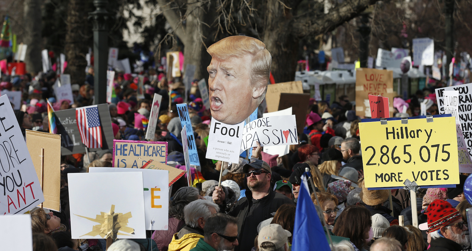 Will the Left save Donald Trump?