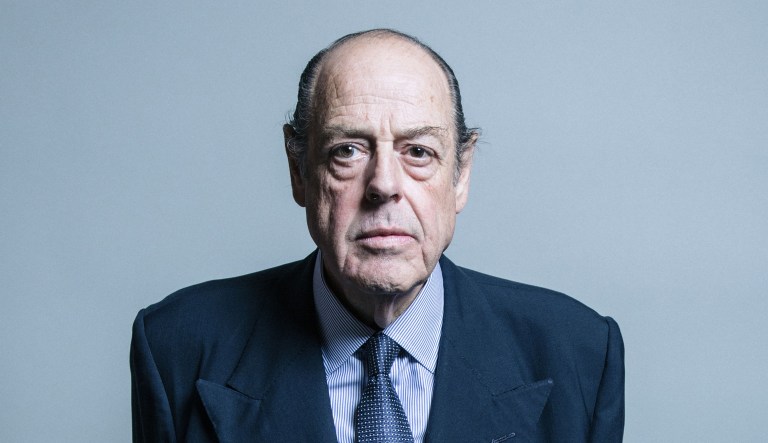 Sir Nicholas Soames, a Conservative member of Parliament, is pictured in an official photo.