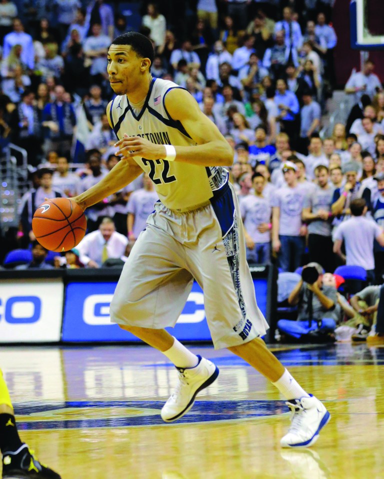 Alex Brandon/AP
Georgetown forward Otto Porter Jr. had 16 points despite foul trouble in the Hoyas' 62-55 win over Cincinnati.