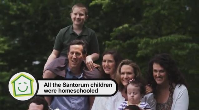 Rick Santorum’s dog was not homeschooled