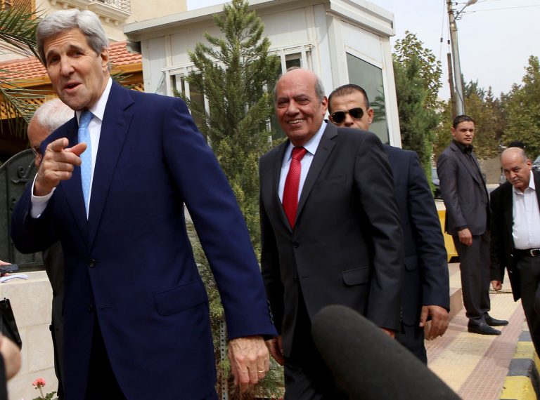 Kerry and Jordan's government brokered an apparent deal between Abbas and Netanyahu.Â (AP Photo/Raad Adayleh)