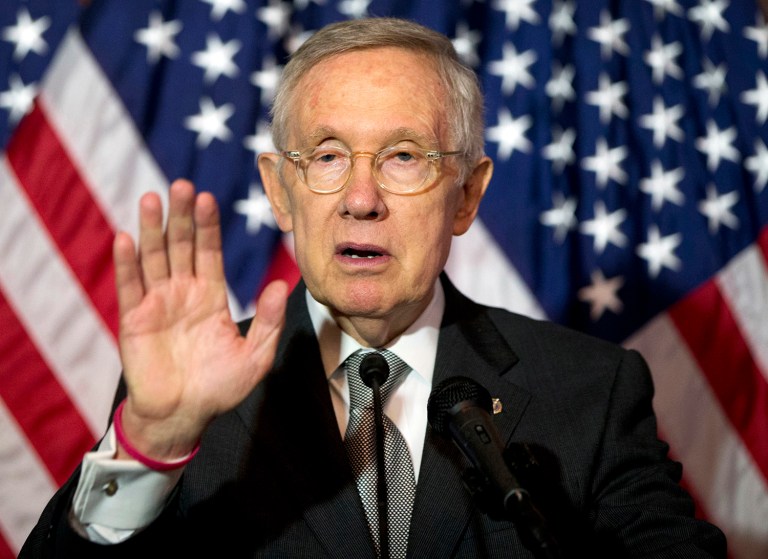 On Tuesday, Minority Senate Leader Harry Reid, D.-Nev., said the allegations against Trump suggest has a real personal problem. The Nevada senator also dismissed the Trump camp's defense that his 2005 remarks was merely 