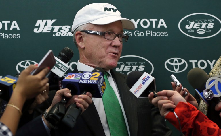 New York Jets owner Woody Johnson is going to be President-elect Trump's pick to be ambassador to the United Kingdom. (AP Photo/Mel Evans)