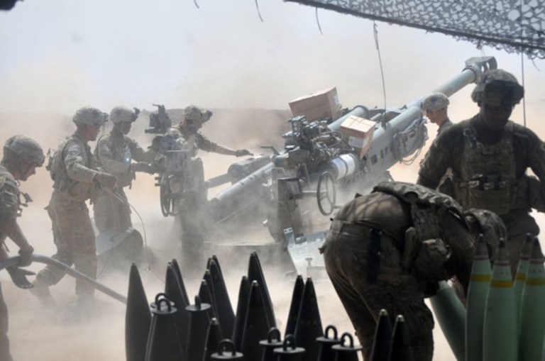 The U.S. forces and Iraqi security forces have been fighting for six months to dislodge the Islamic State from Mosul, its stronghold in the country since 2014, and has cleared all but the western section of the city. (US Army)