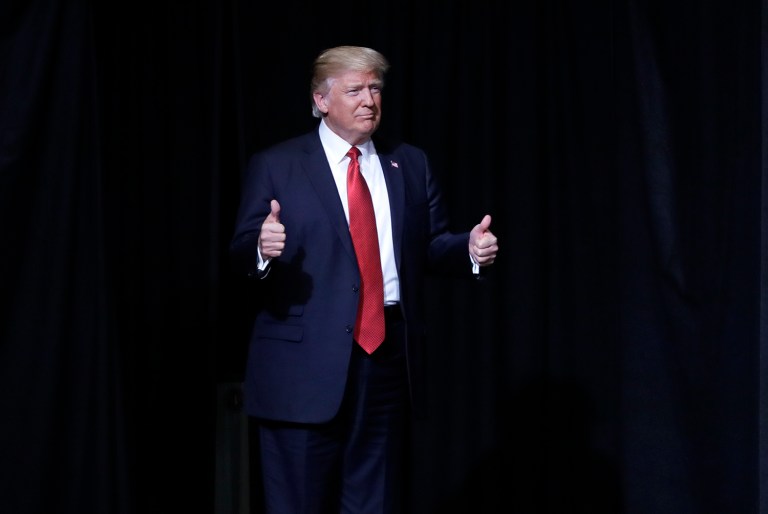 On Thursday morning, the Trump administration released its budget plan. (AP Photo/Mark Humphrey)