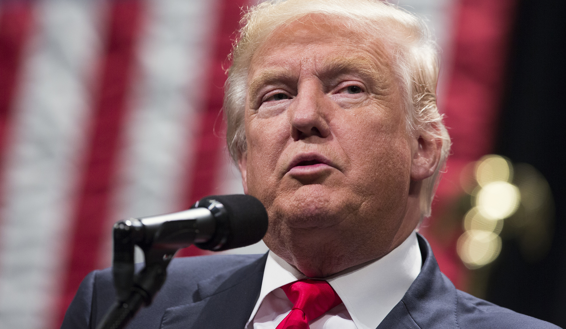 Is Donald Trump stumping for Luther Strange because he thinks Roy Moore is soft on crime?