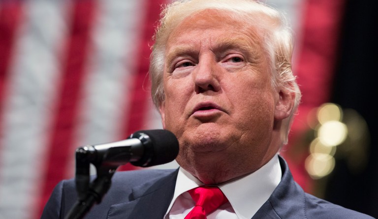 Other than immigration and trade, the president regularly raves about 