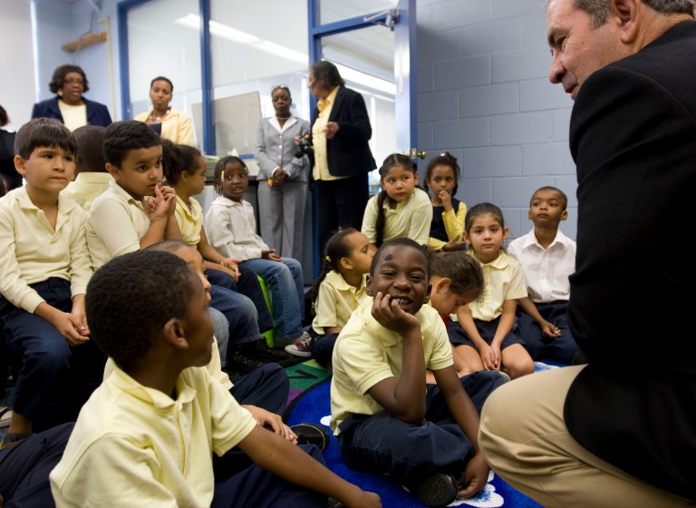 Students at Garrison Elementary School in D.C. (Examiner file photo)