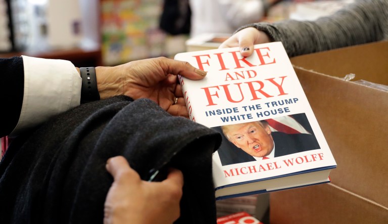 Michael Wolff's tell-all book, 