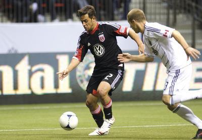 Rich Lam/Getty Images
Danny Cruz has played in three games--with two starts--this season for D.C. United.