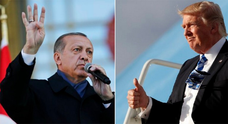 Weeks after congratulating Erdogan after a controversial referendum win, Trump will welcome Turkey's president at the White House. (AP images)