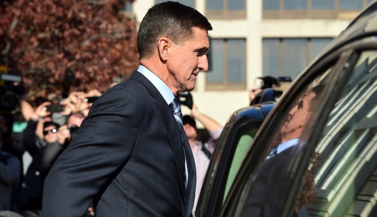 Michael Flynn earlier this month pleaded guilty to lying to the FBI about his conversations with Russia's ambassador to the United States. (AP Photo/Susan Walsh)