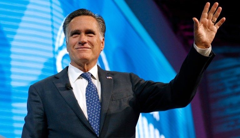 Former Republican presidential candidate Mitt Romney is a beloved figure in Utah and isn't expected to face fierce competition in the Senate race, either in the primary or the general election. (AP Photo/Rick Bowmer)