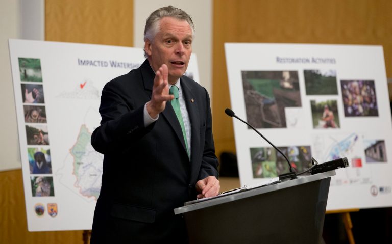 This isn't the first time McAuliffe has tried to move an aggressive criminal justice reform plan. (AP Photo/Steve Helber)