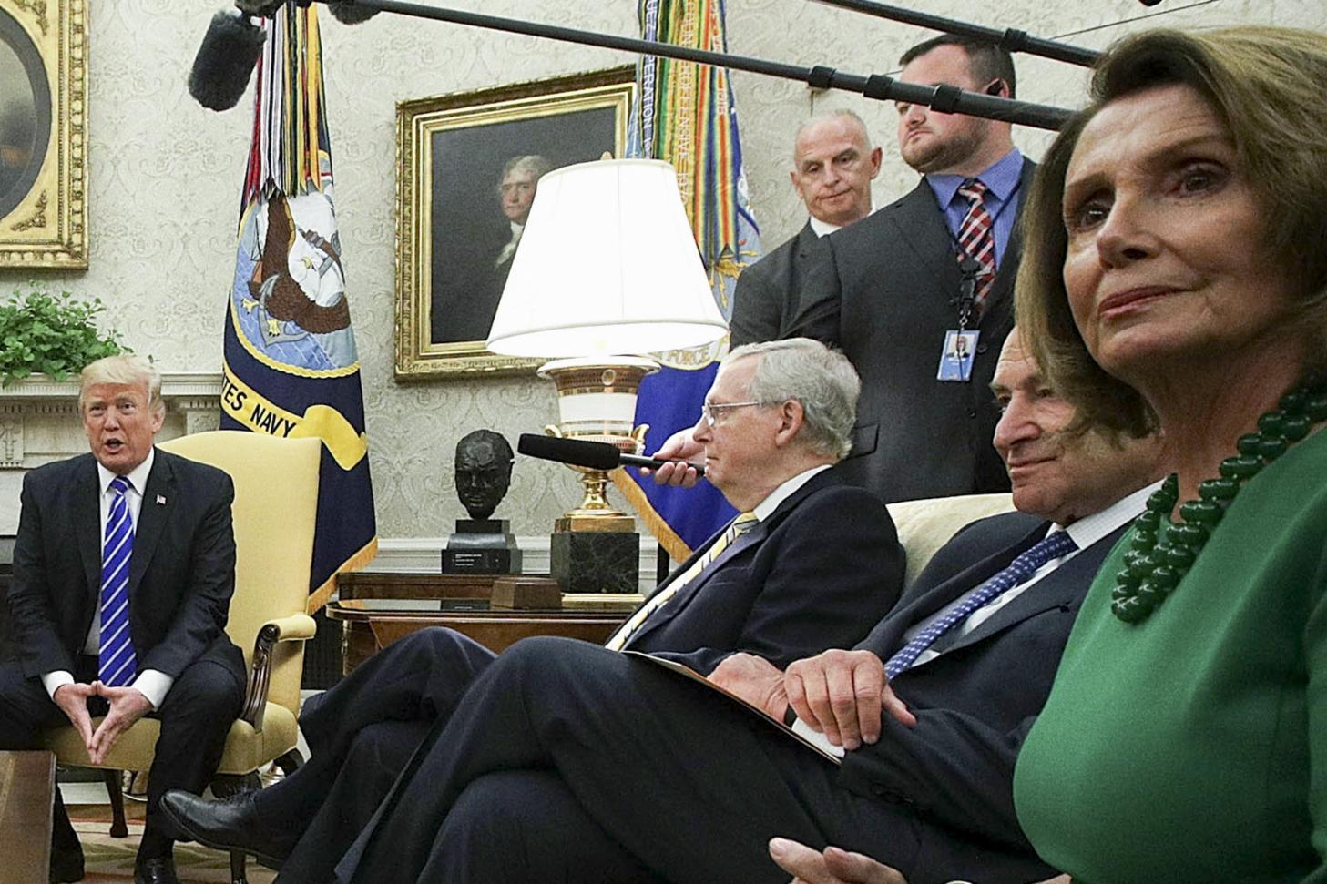 Donald and Chuck and Nancy