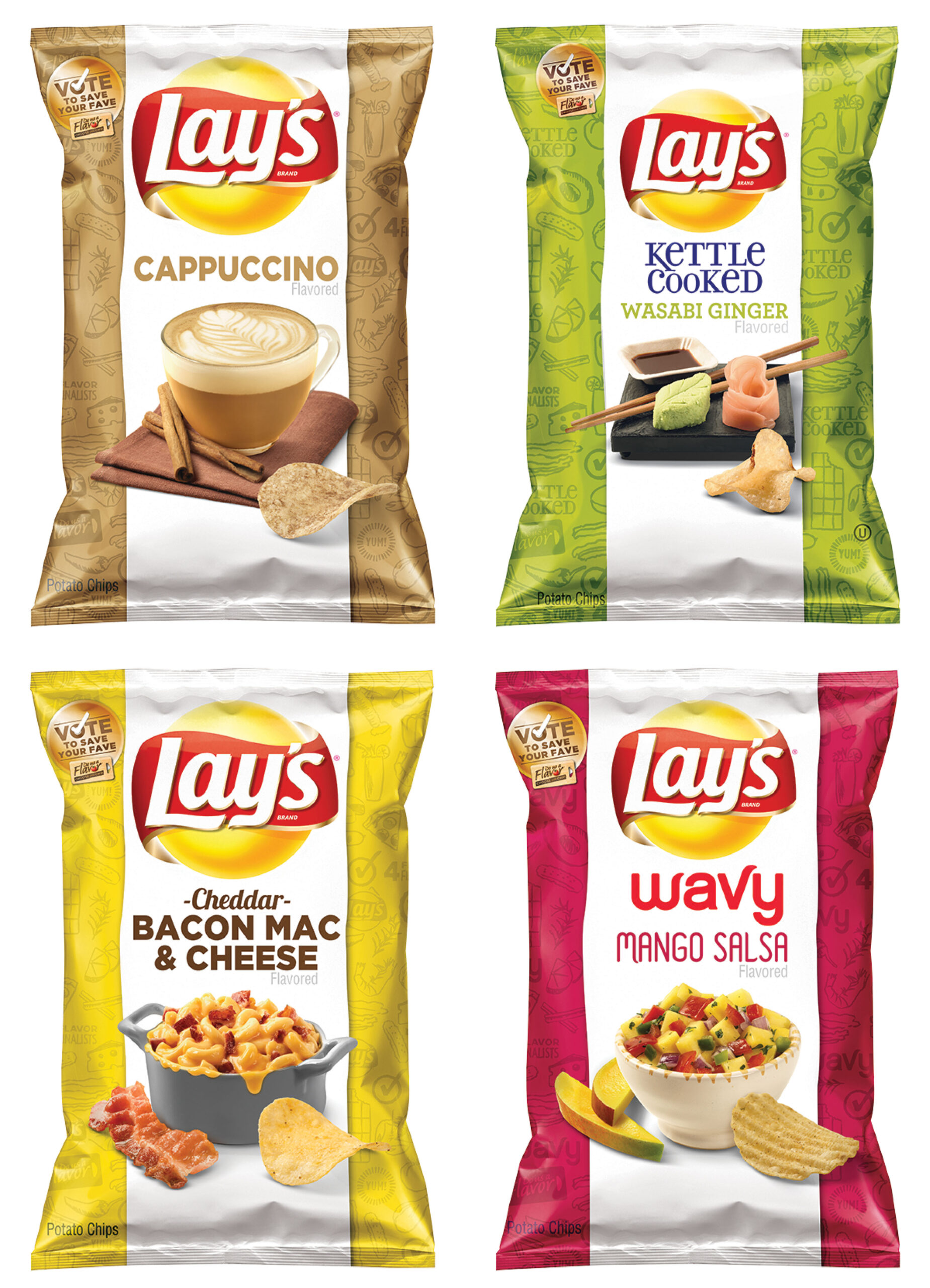 America says no to cappuccino potato chips