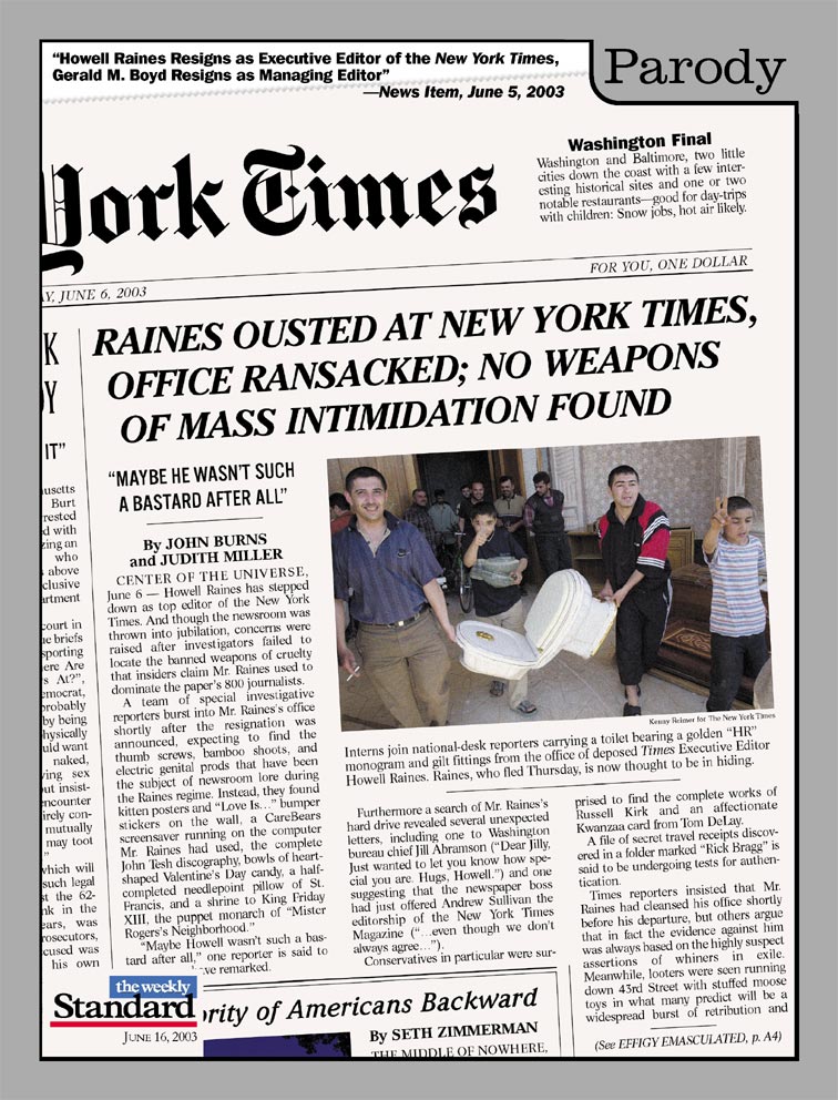 The Fall of the Raines Regime