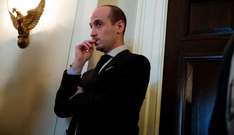 Stephen Miller Miller, a White House policy adviser, has been accused of directing the White House's negotiations on immigration toward more restrictive policies. 