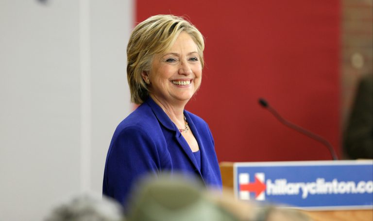 Clinton will be 69 on Election Day next year, older than any elected president besides Ronald Reagan. (AP Photo/Charlie Neibergall)